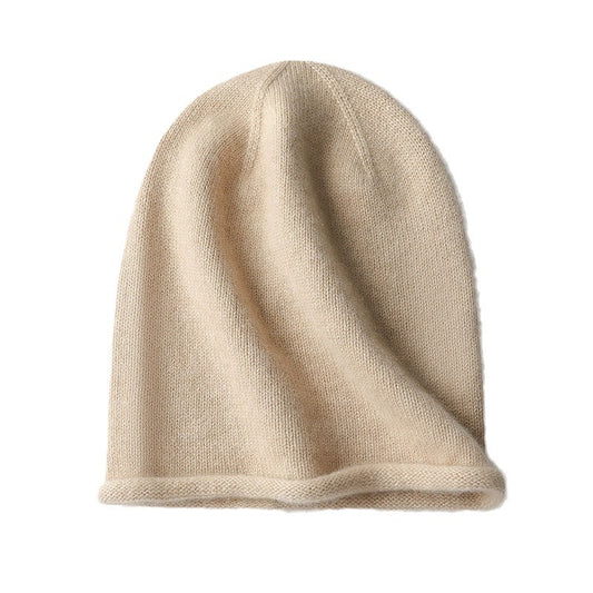 Pure Wool Knitted Beanie Hat