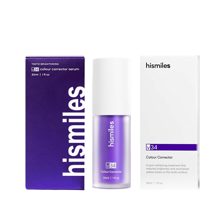 Purple bright white toothpaste