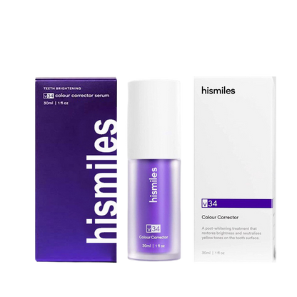 Purple bright white toothpaste