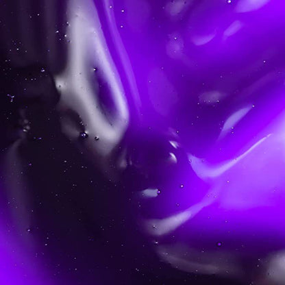 Purple bright white toothpaste