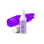 Purple bright white toothpaste