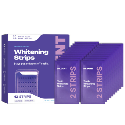Purple Dental Care Strips