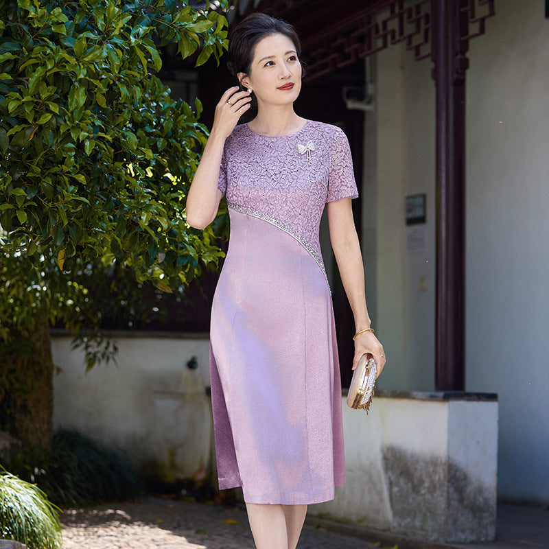 Purple dress