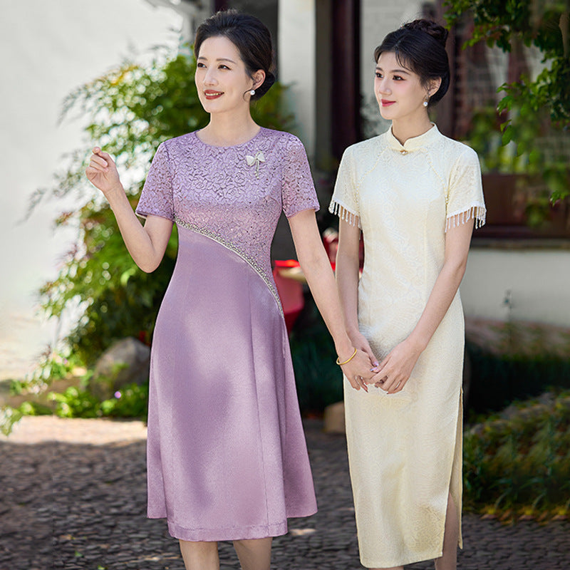 Purple dress