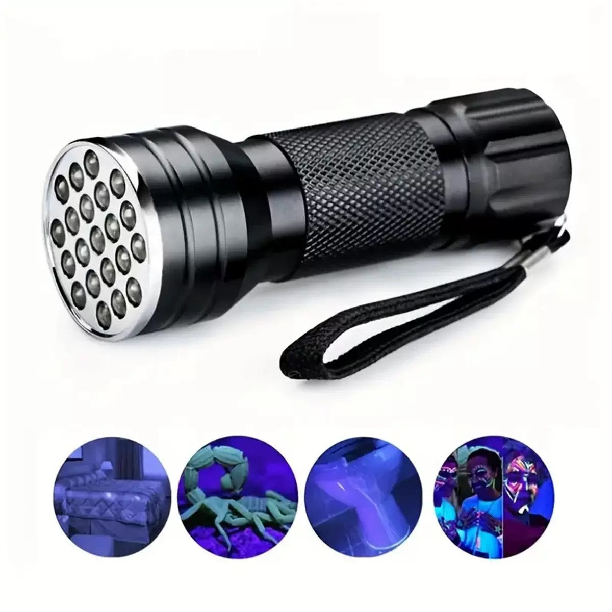 Purple flashlight