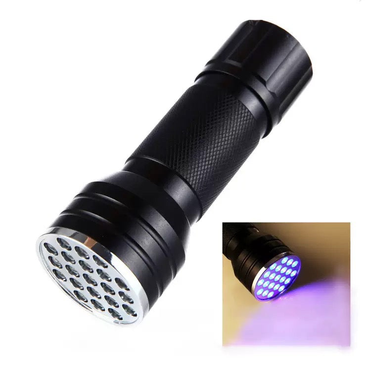 Purple flashlight