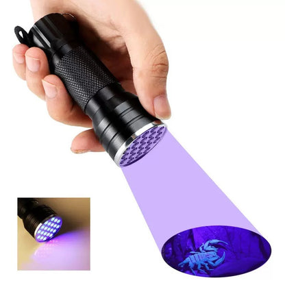 Purple flashlight