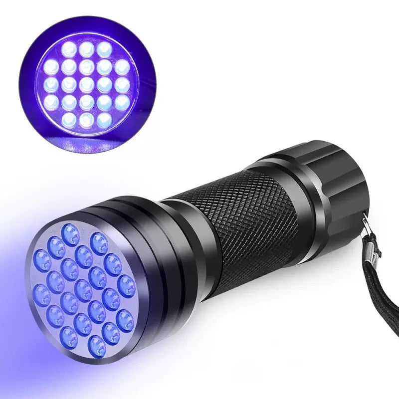 Purple flashlight