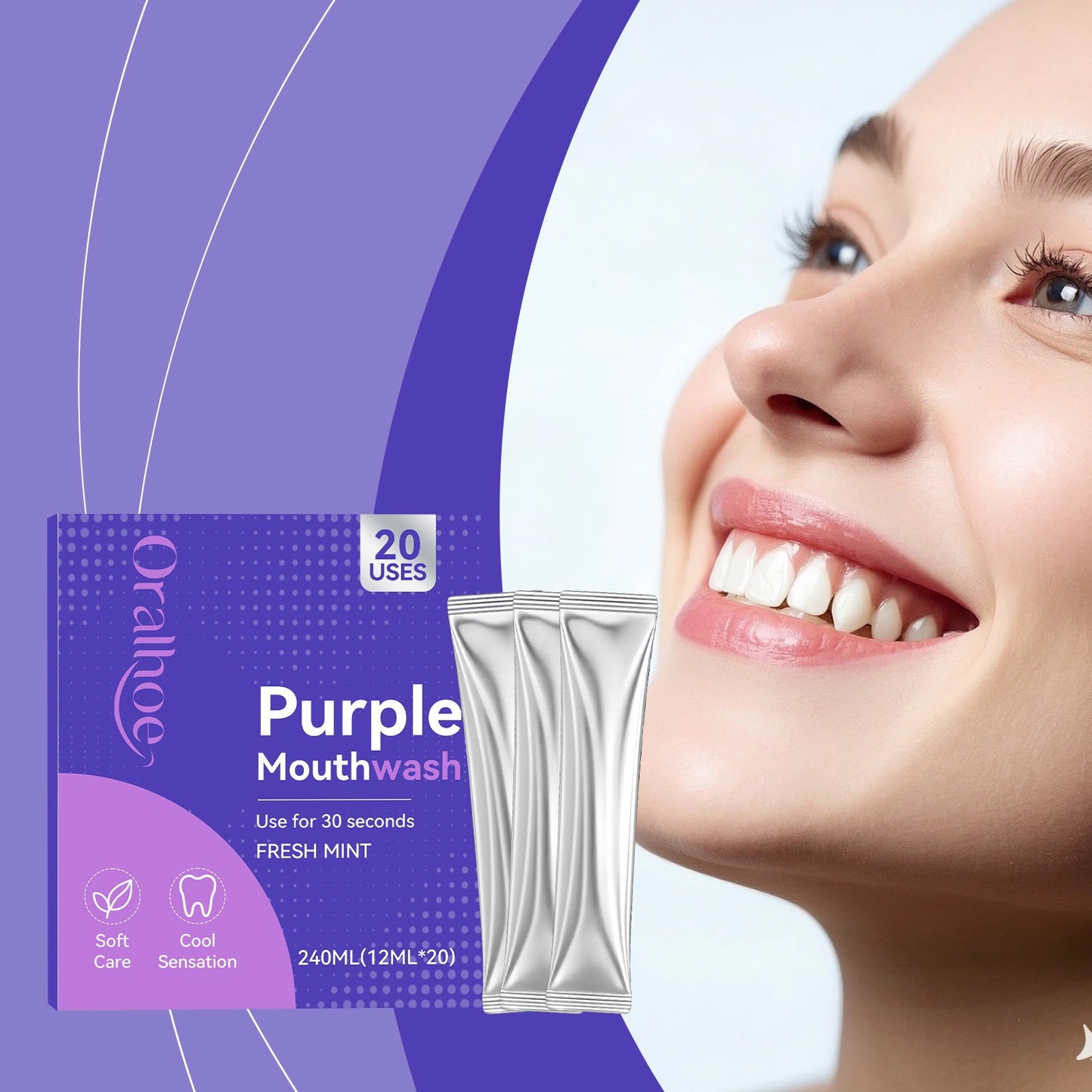Purple Mint Mouthwash
