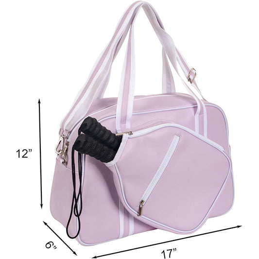 Purple Sports Handbag Outdoor Tennis Bag