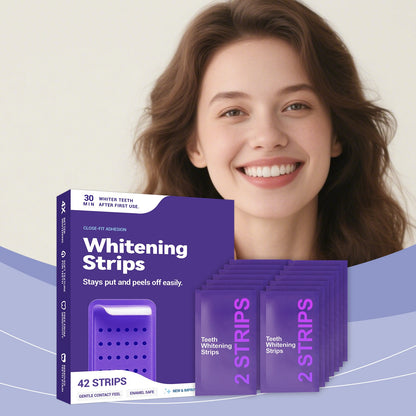 Purple Teeth Whitening Strips