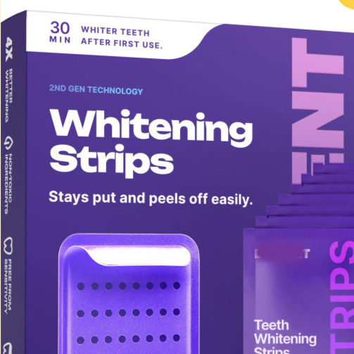 Purple Teeth Whitening Strips