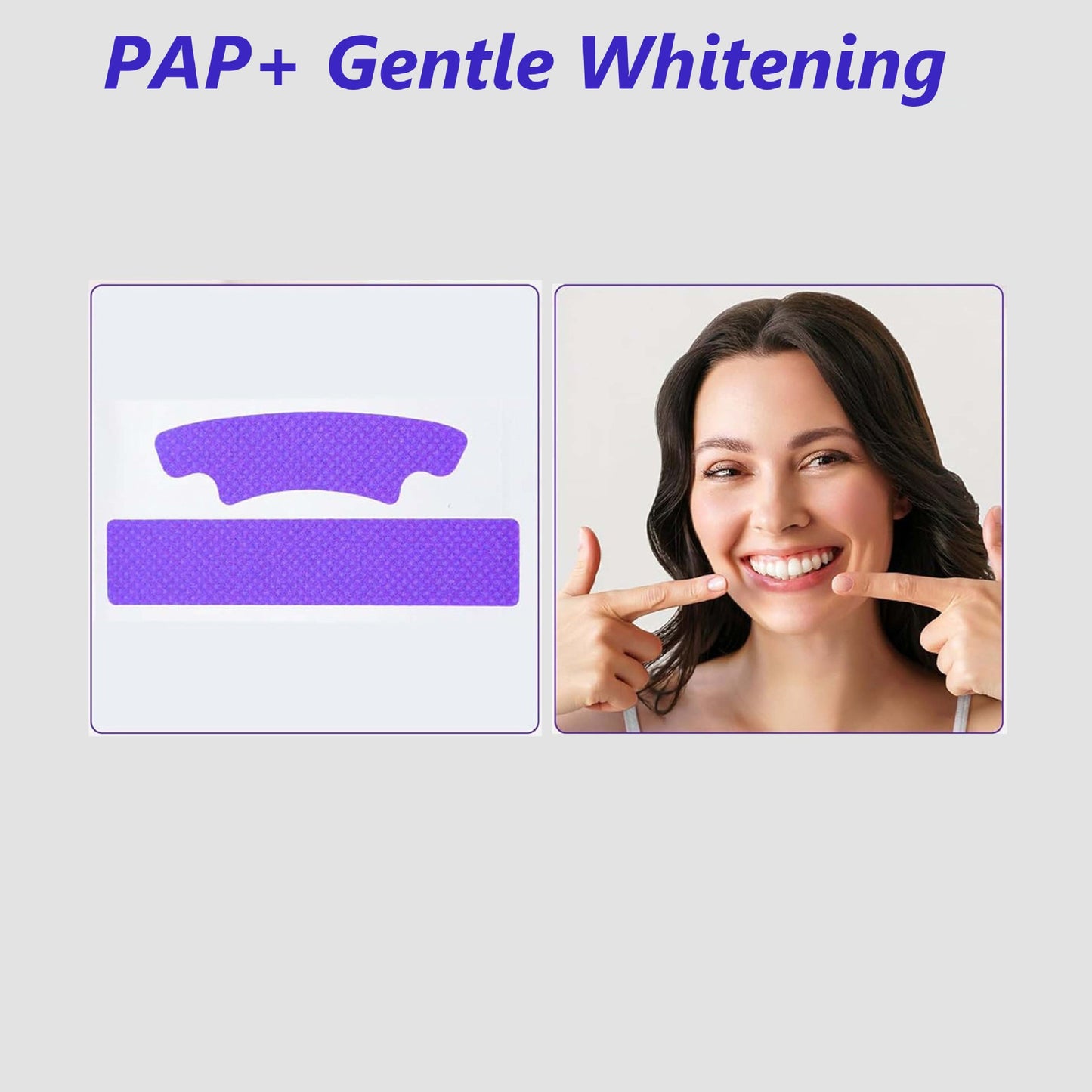 Purple Teeth Whitening Strips