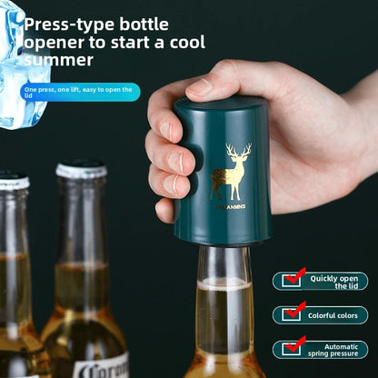 Push Type Automatic Bottle Opener