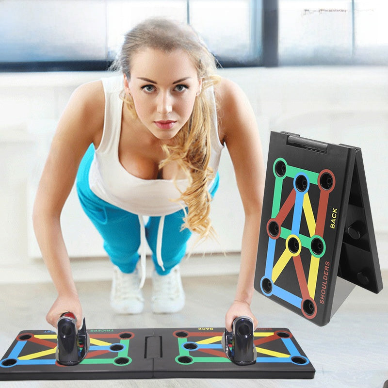 Push-up support fitness equipment
