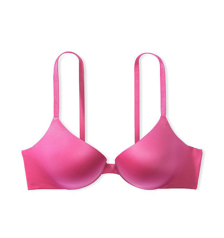 Push-Up Underwire Bra with Smooth Side Wings