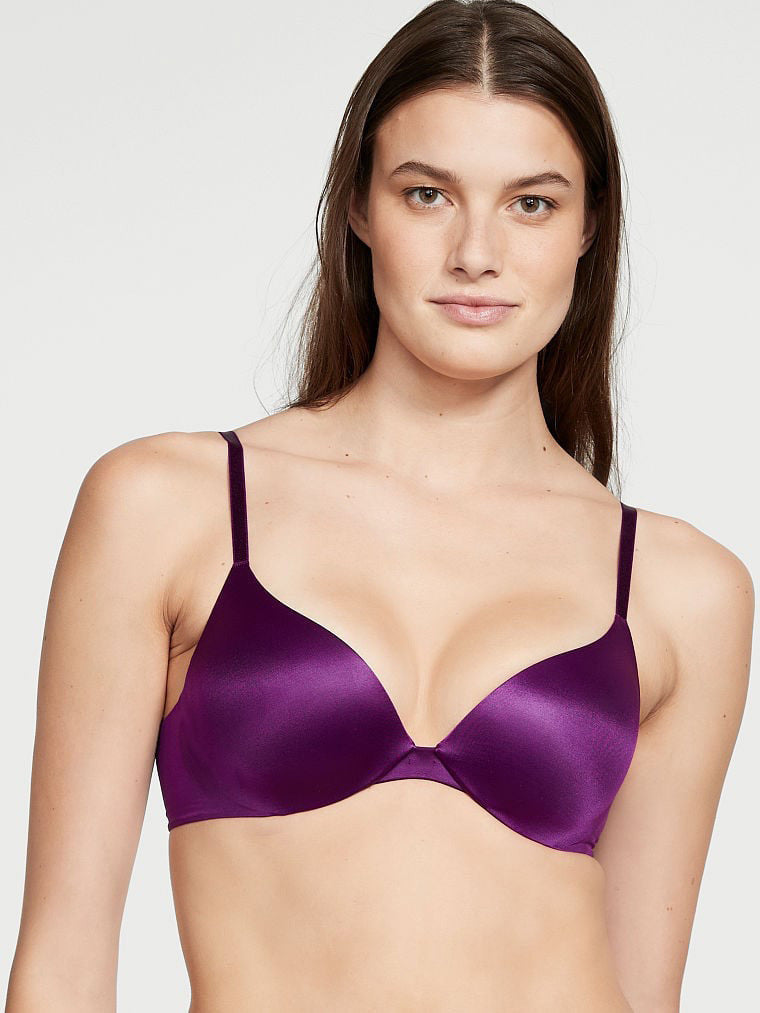 Push-Up Underwire Bra with Smooth Side Wings