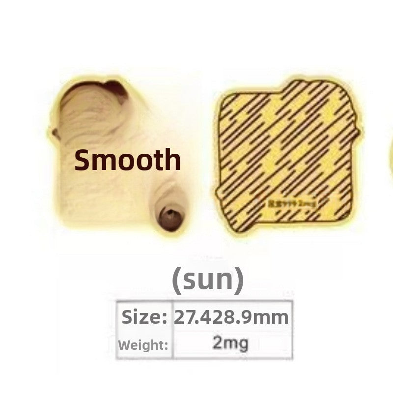 Put gold stickers on the mobile phone
