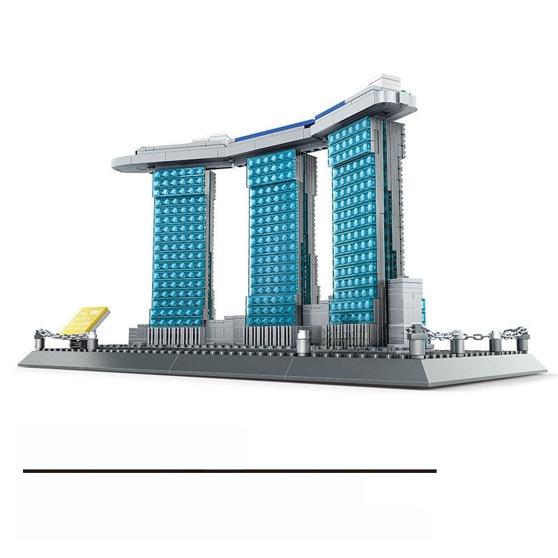 Puzzle Assembled Building Blocks Toy Gift