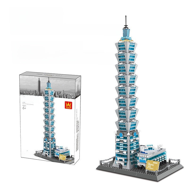 Puzzle Assembled Building Blocks Toy Gift