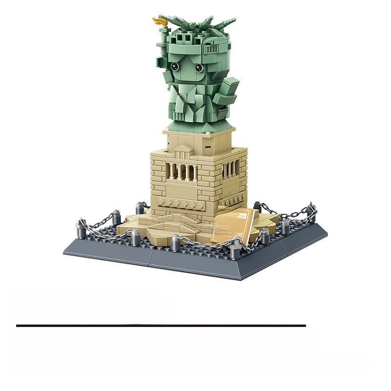 Puzzle Assembled Building Blocks Toy Gift