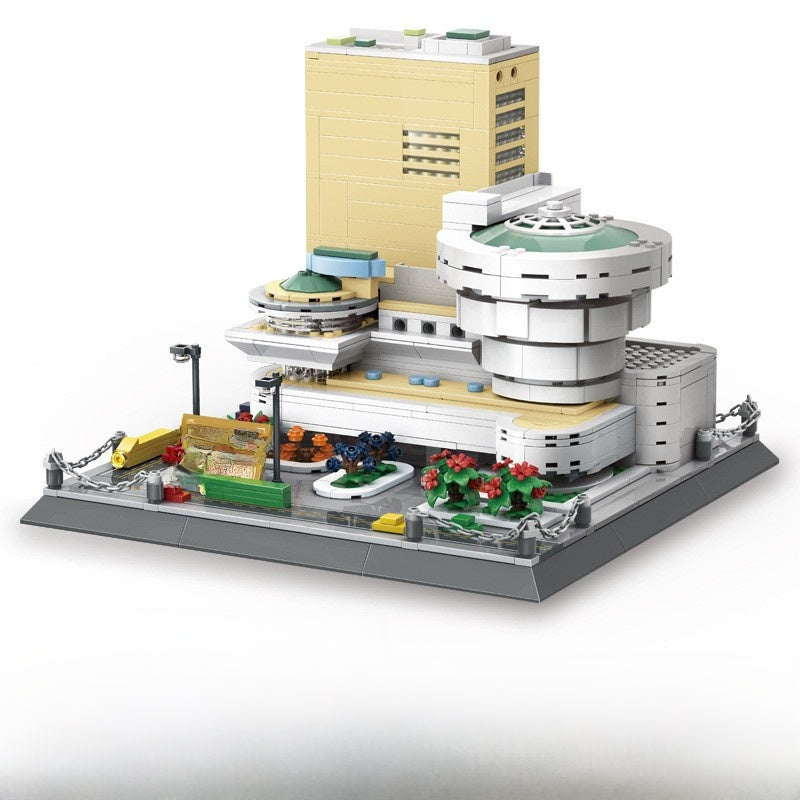 Puzzle Assembled Building Blocks Toy Gift