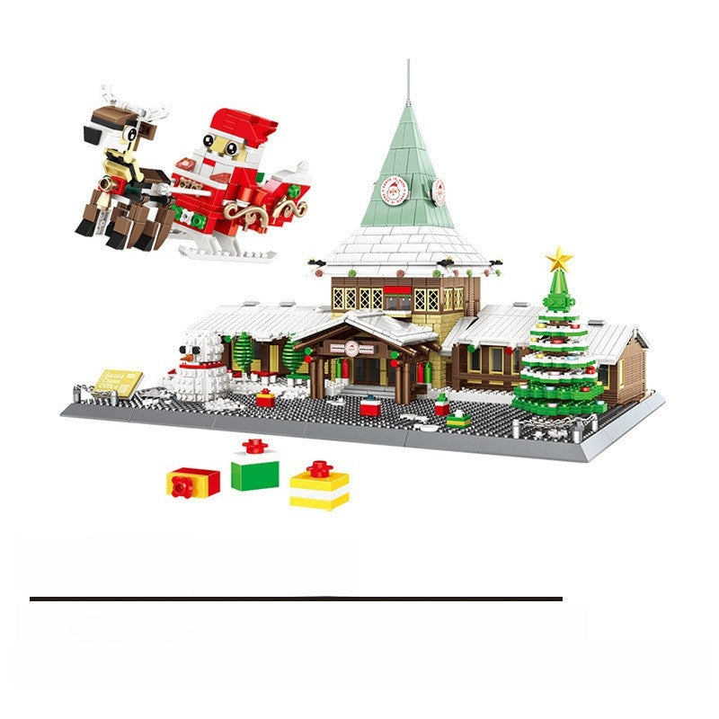 Puzzle Assembled Building Blocks Toy Gift