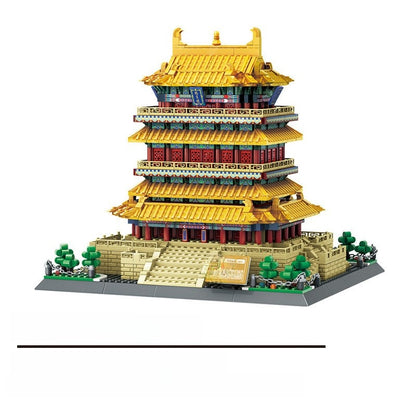 Puzzle Assembled Building Blocks Toy Gift