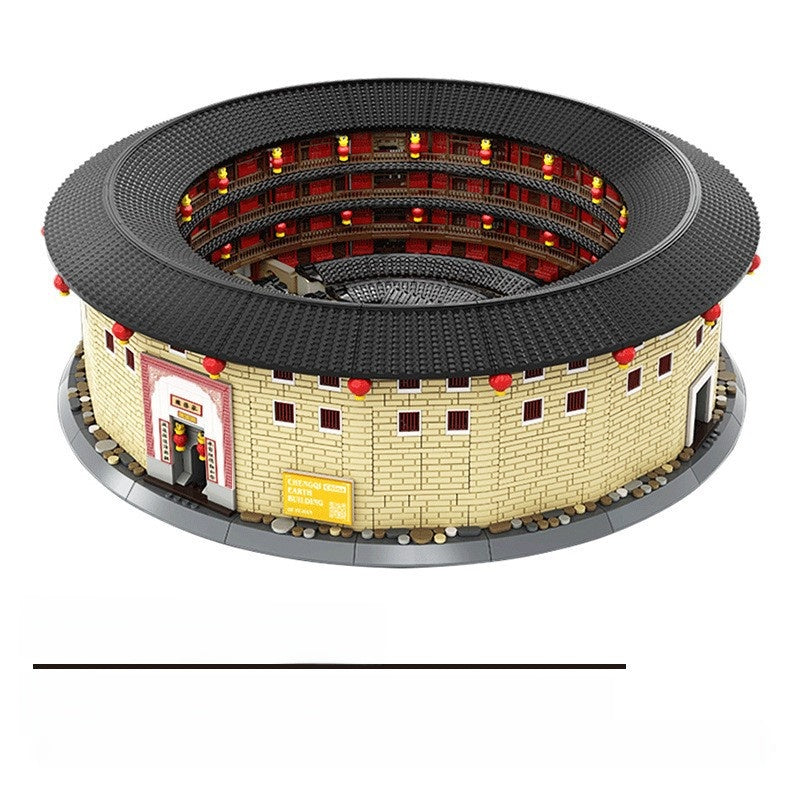Puzzle Assembled Building Blocks Toy Gift