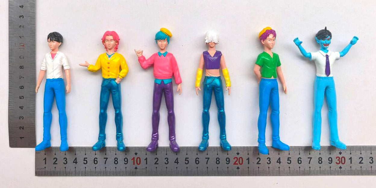 PVC Action Figure Toy Set