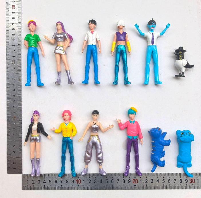 PVC Action Figure Toy Set