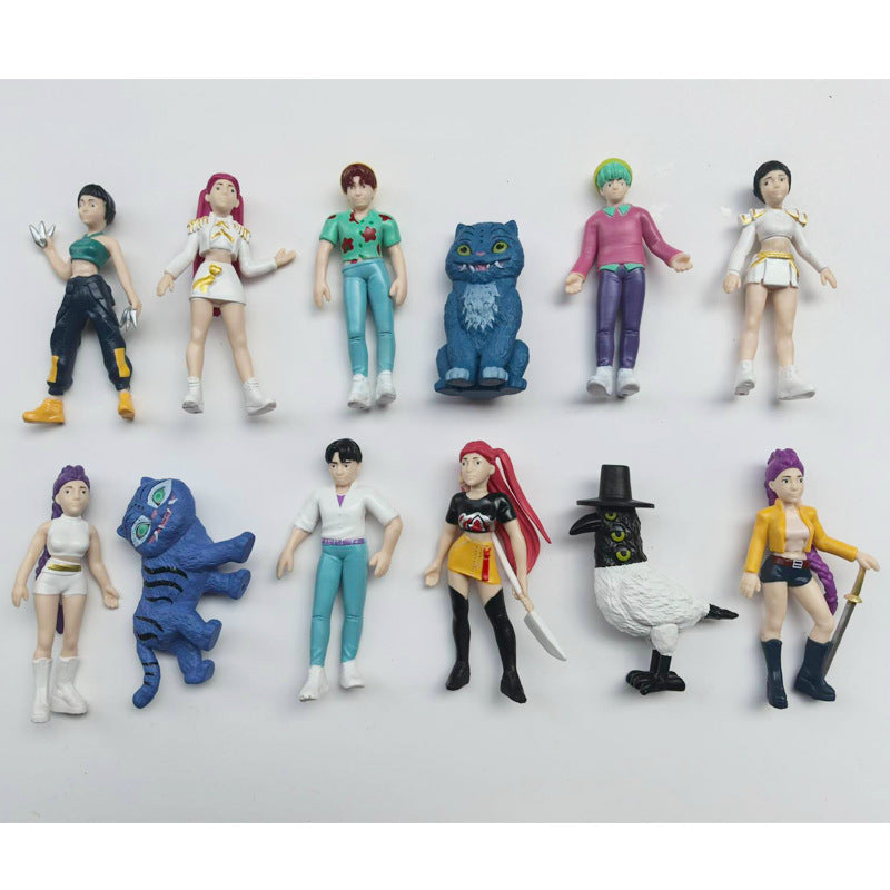 PVC Action Figure Toy Set