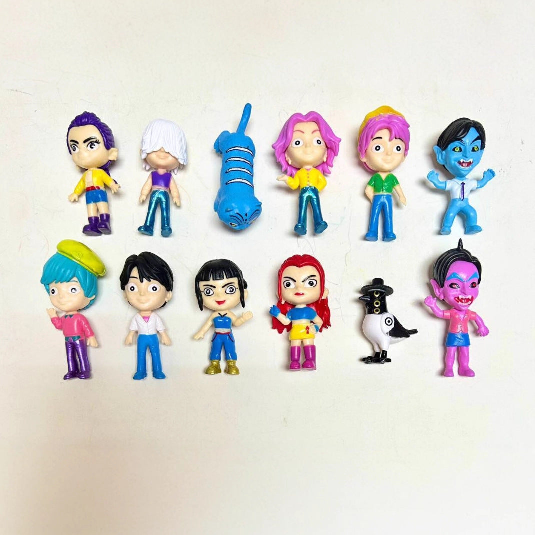 PVC Action Figure Toy Set