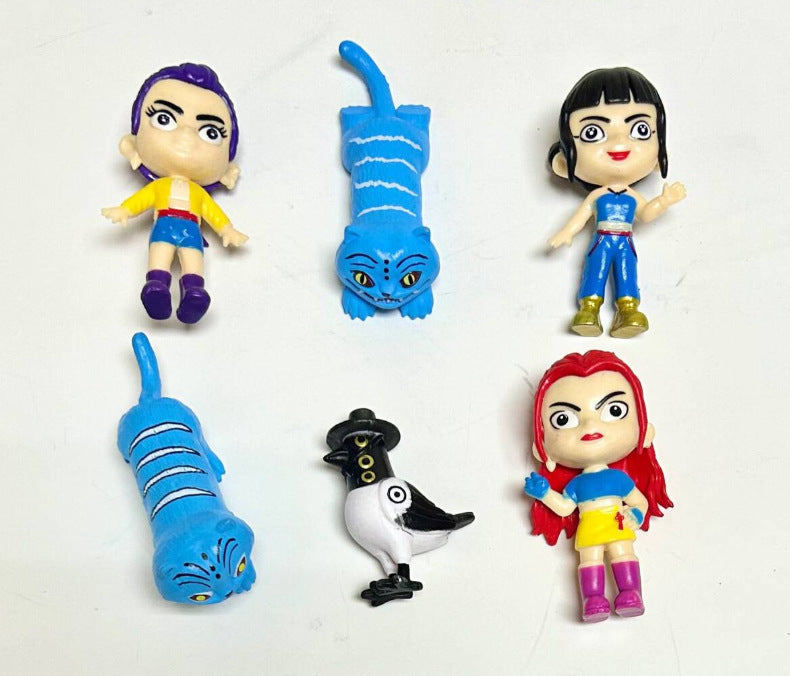 PVC Action Figure Toy Set
