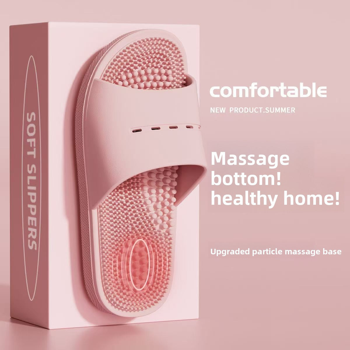 PVC Acupressure Massage Slippers