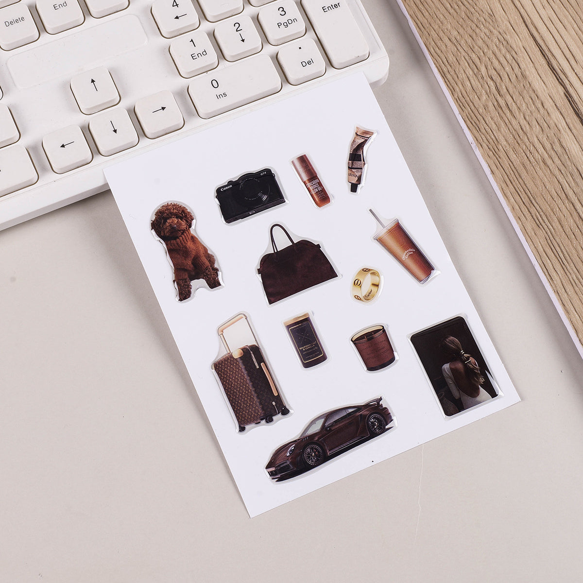 PVC adhesive stickers