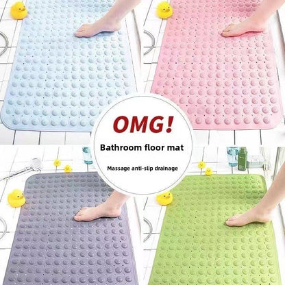 PVC Anti-Slip Bath Mat with Massage Nodes