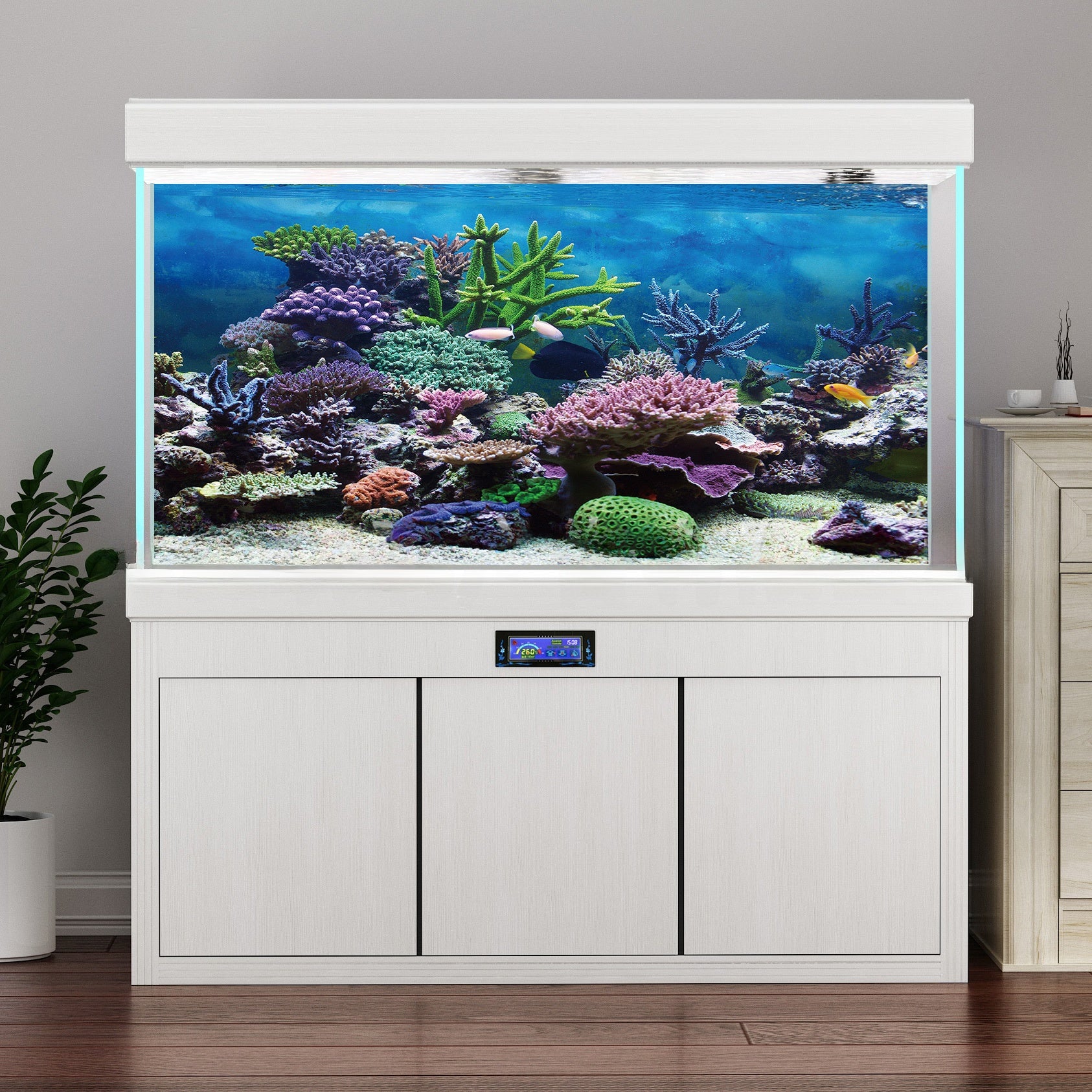 PVC aquarium sticker
