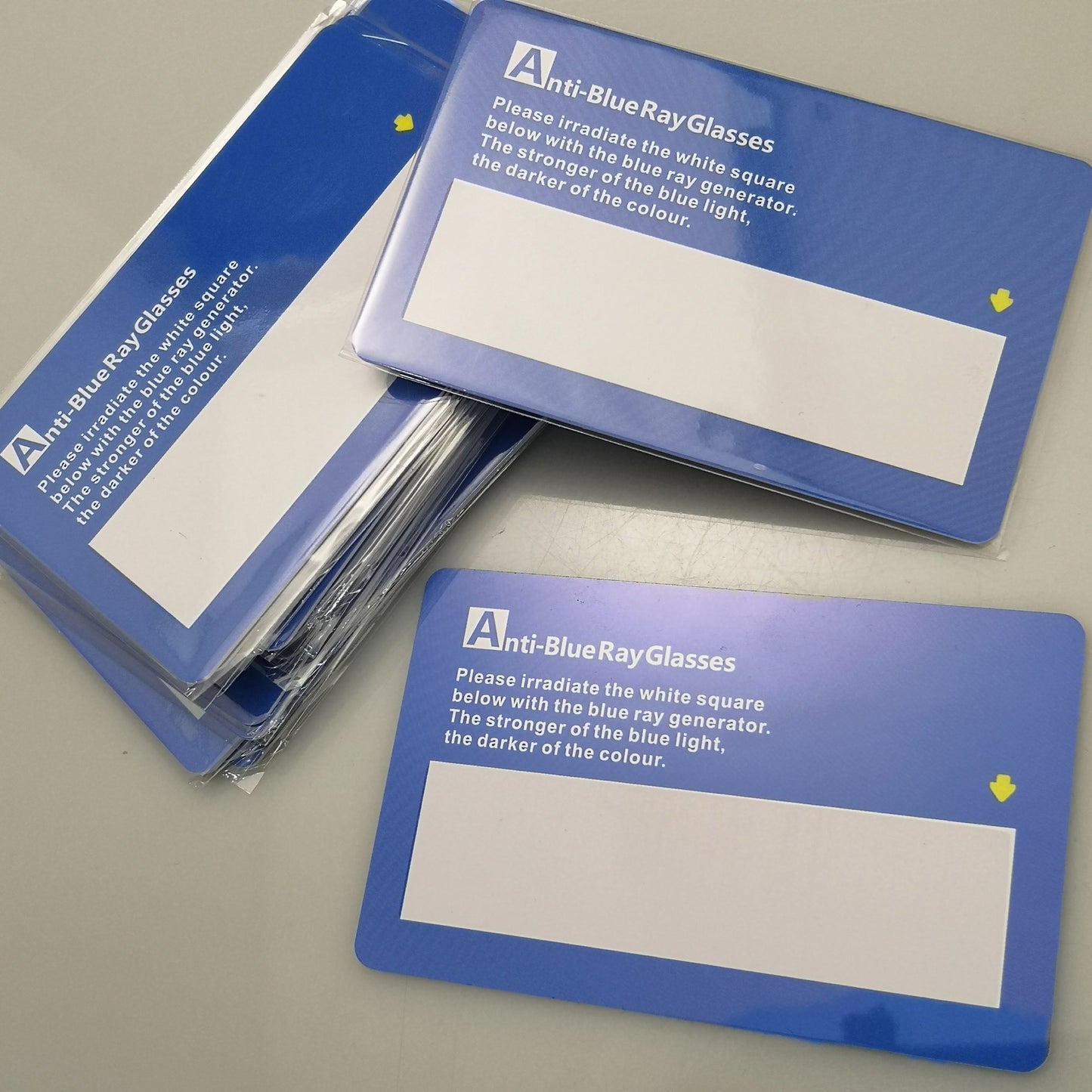 PVC Blue Light UV Test Card