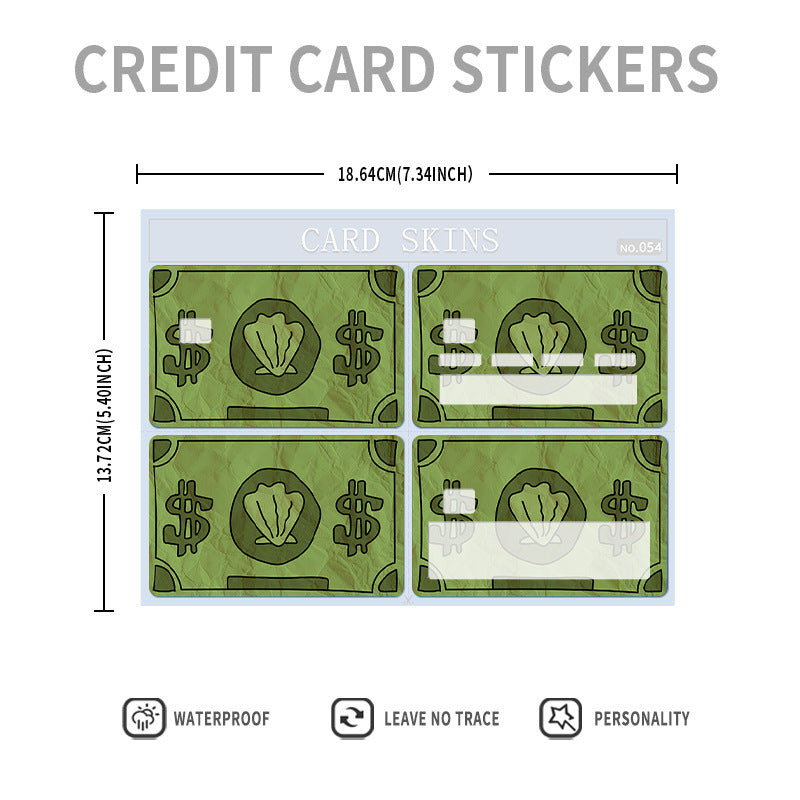PVC Card Stickers