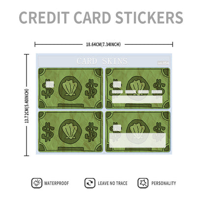 PVC Card Stickers