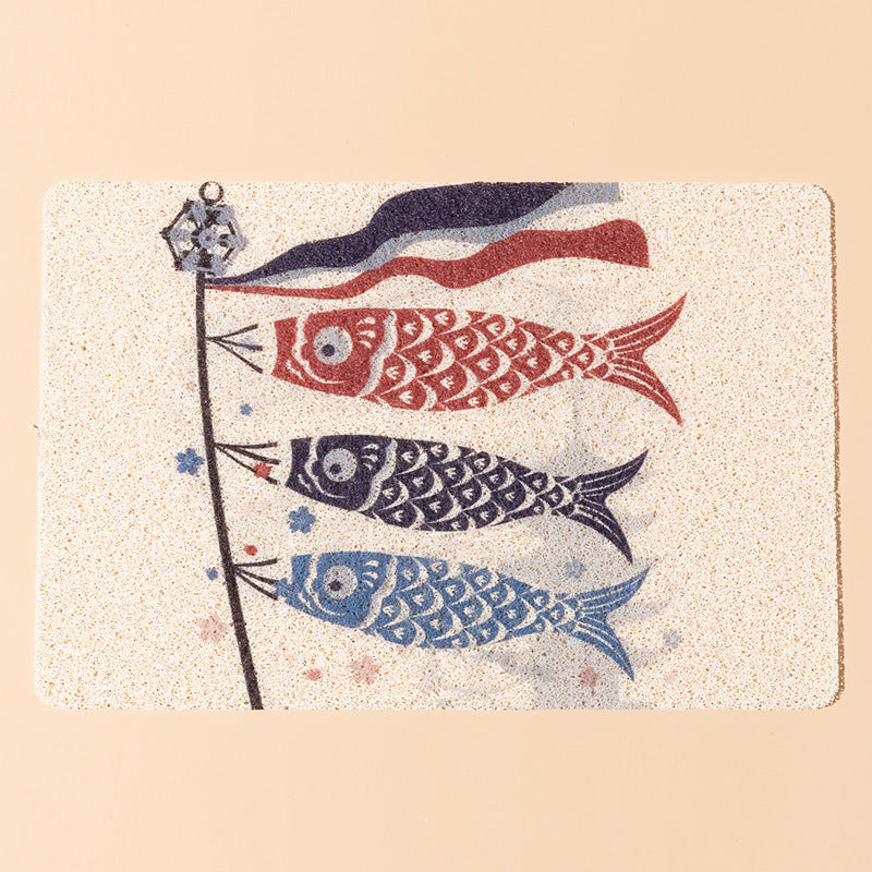 PVC Cat Litter Mat with Animal Patterns
