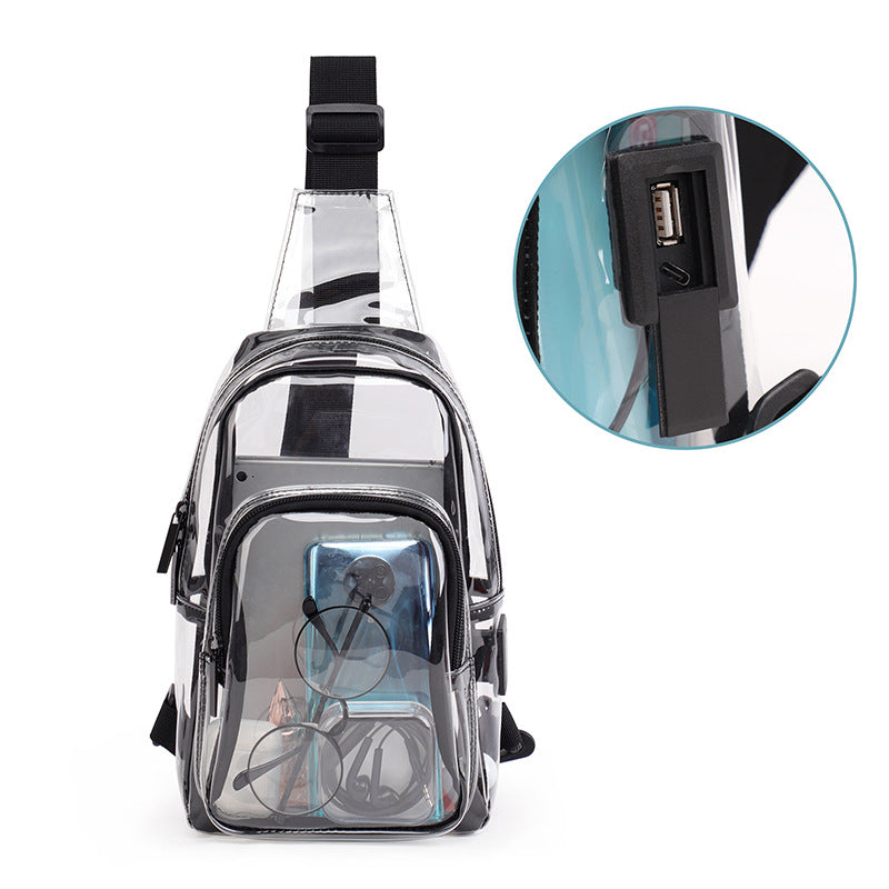 PVC chest bag