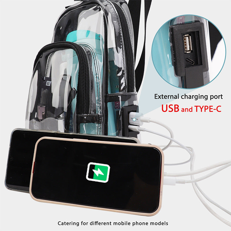 PVC chest bag