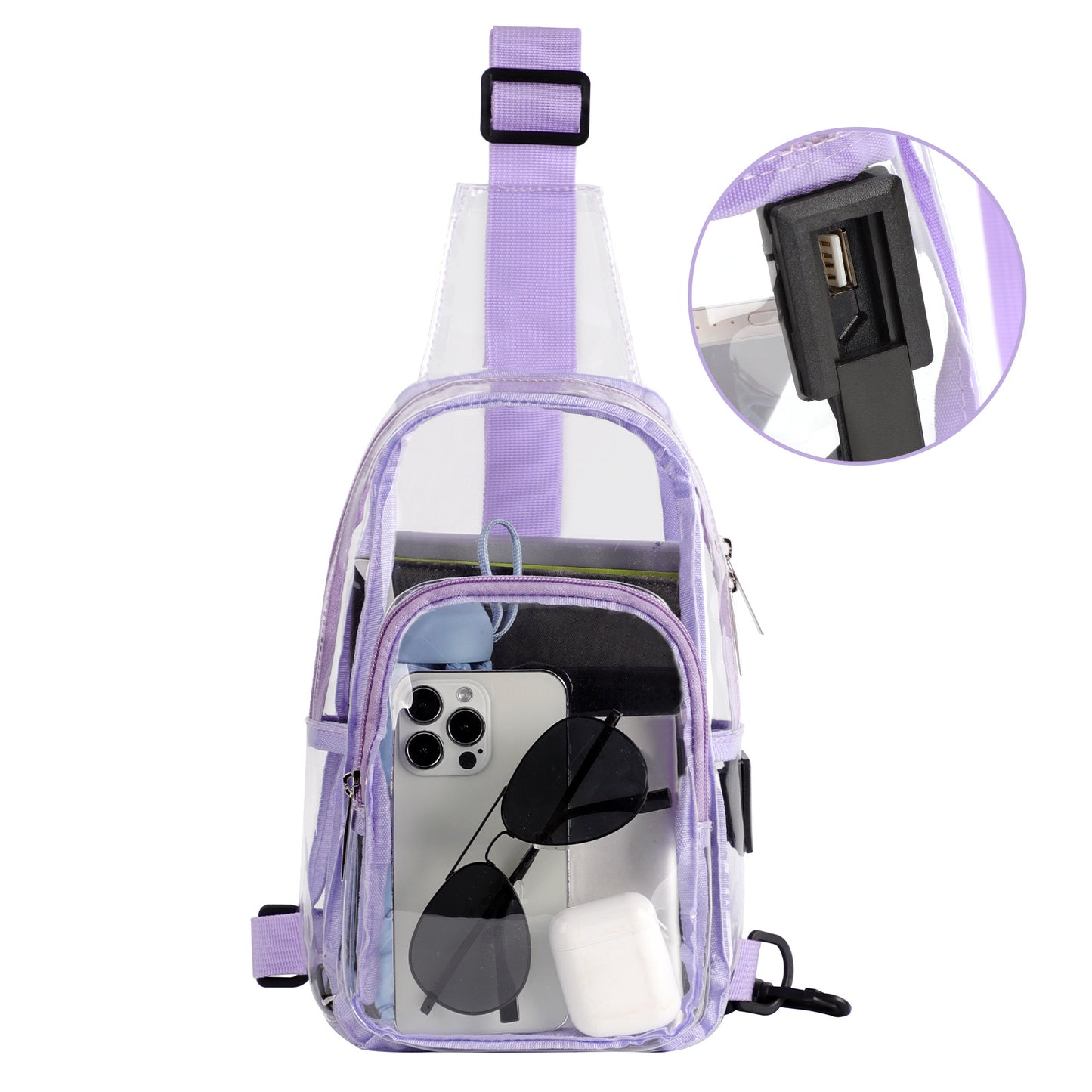 PVC chest bag