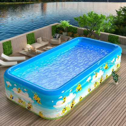 PVC inflatable swimming pool