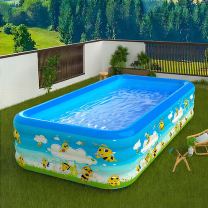 PVC inflatable swimming pool