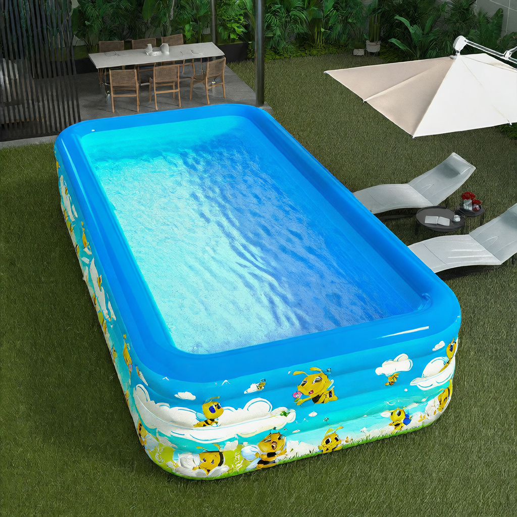 PVC inflatable swimming pool