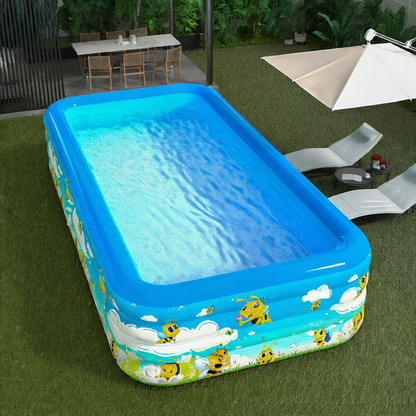 PVC inflatable swimming pool