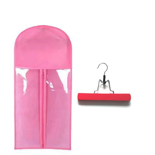 PVC non-woven fabric packaging wig storage bag